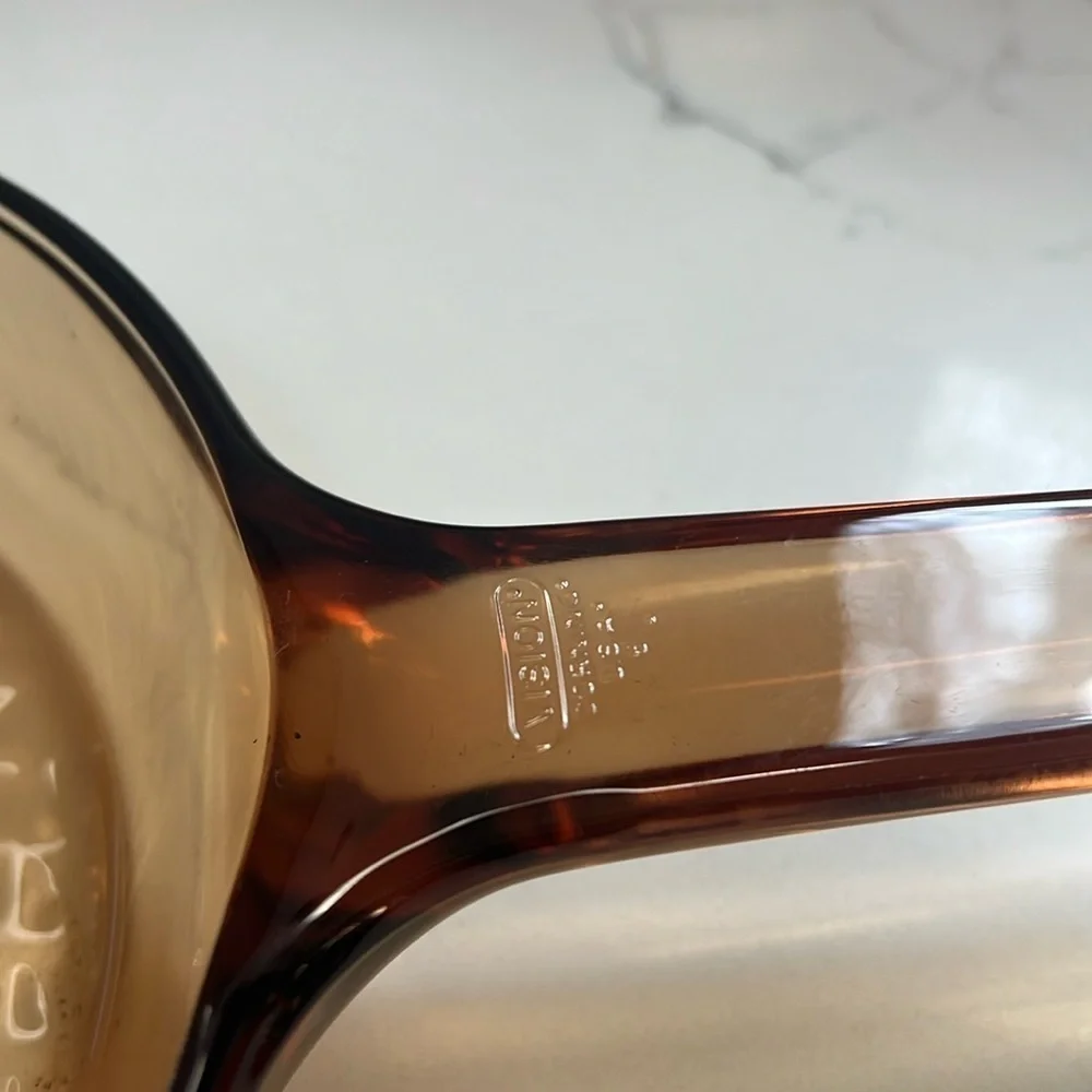 Pyrex Visions Corningware 7” Frying Sauce Pan Made in USA